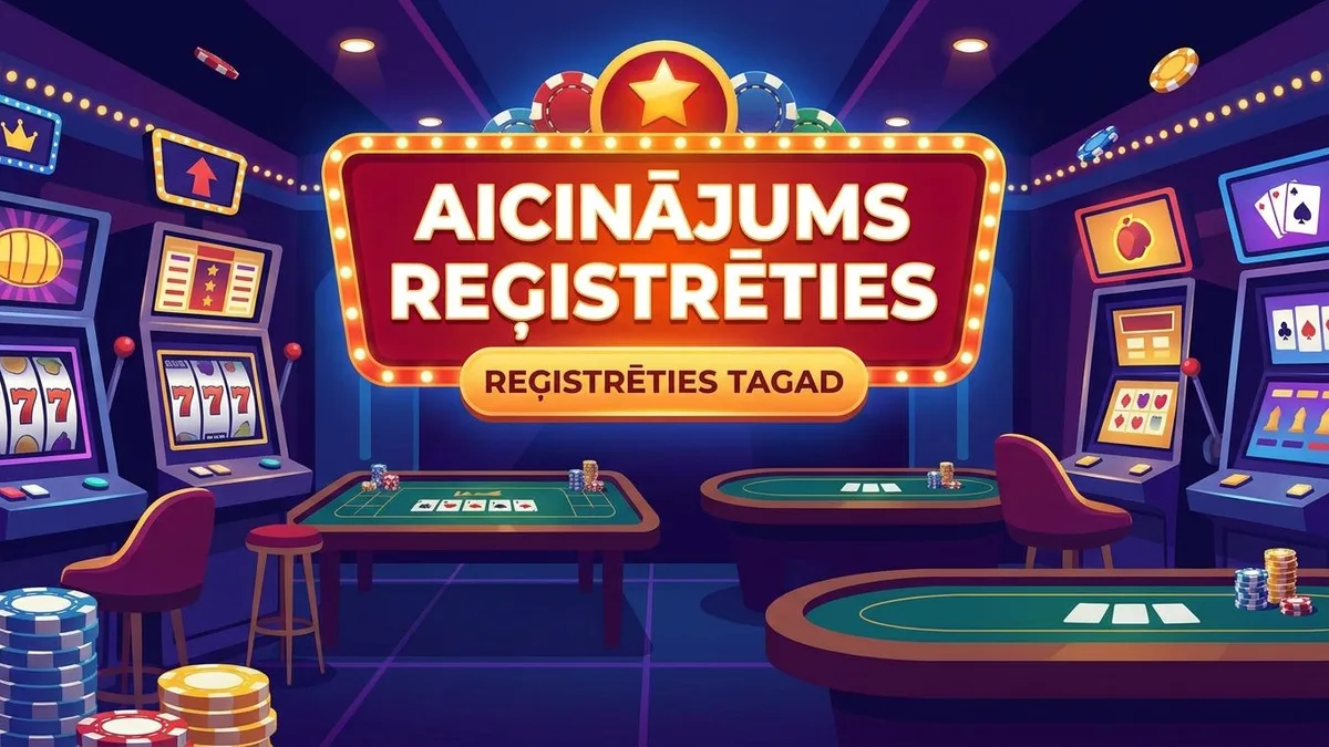 Reģistrācija ar bonusu
